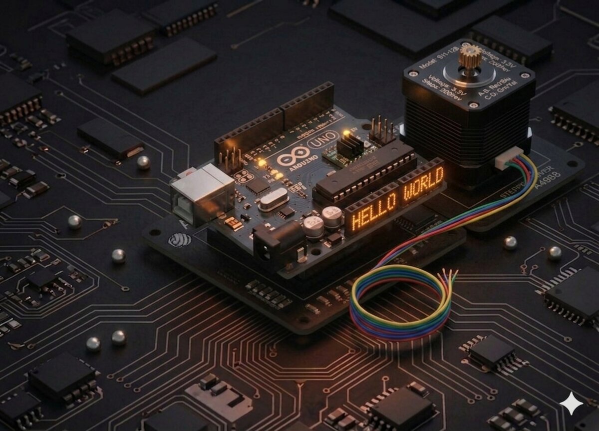 22: Motor pas cu pas