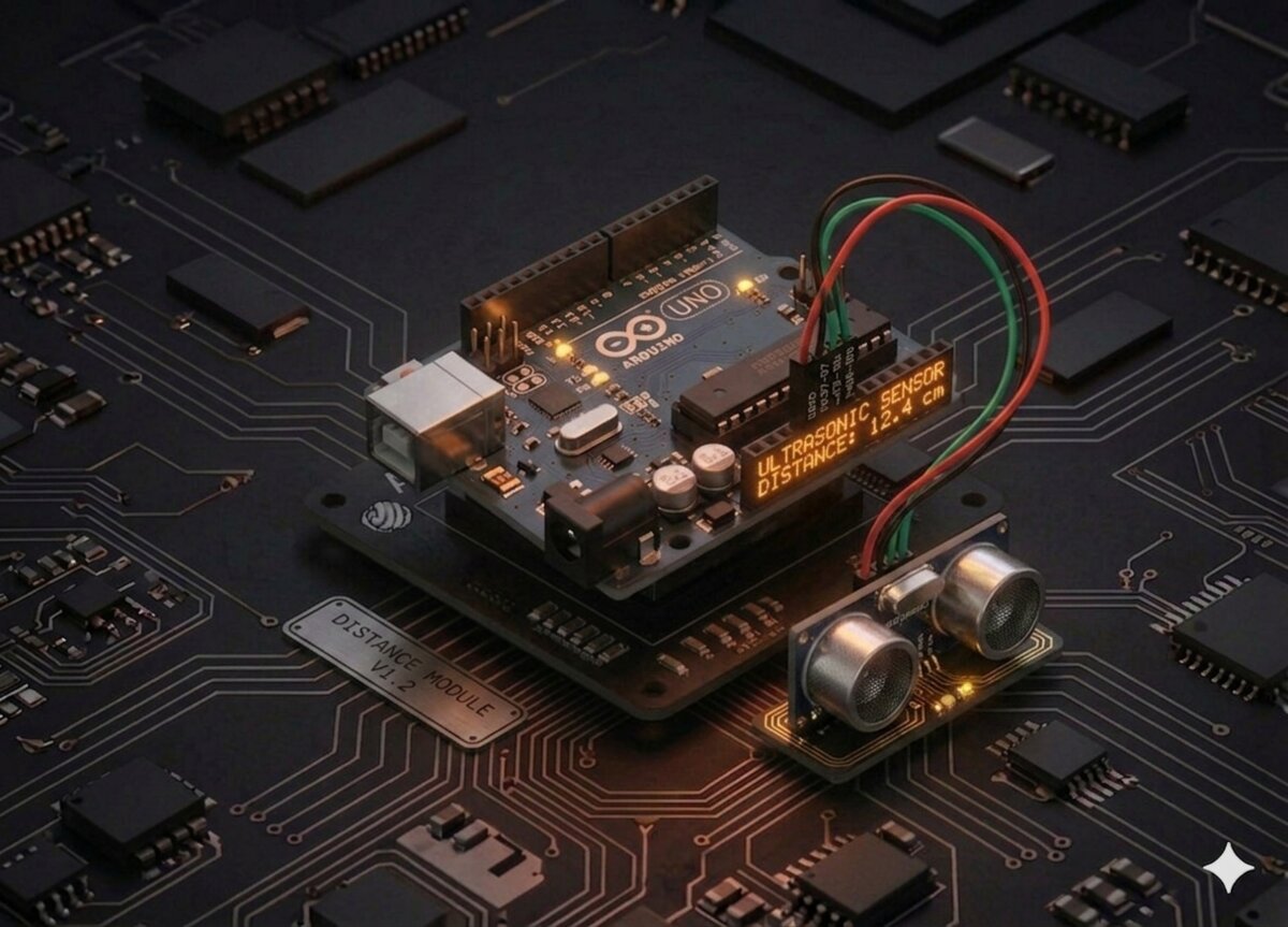 10: Senzor ultrasonic